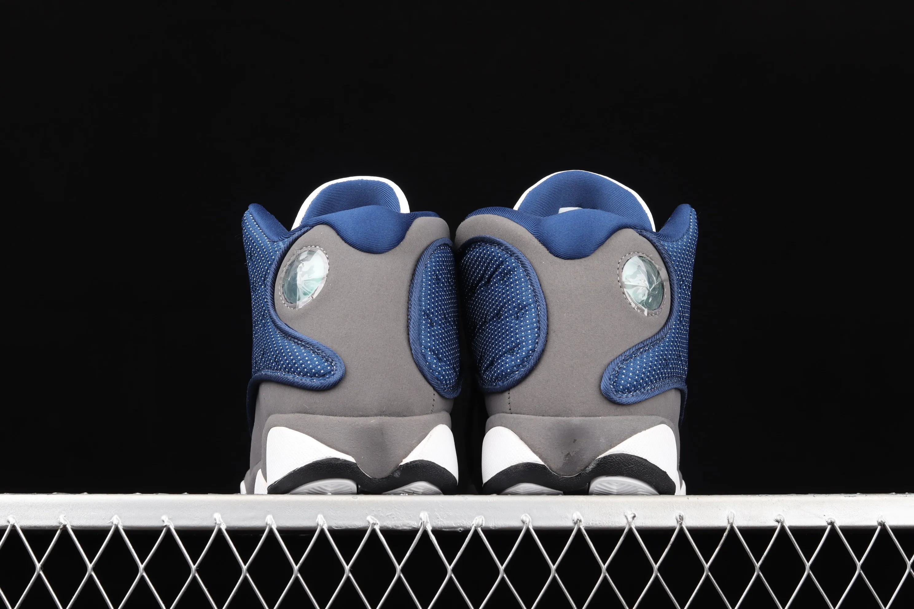 All categories Air Jordan Jordan series basketball shoes Air Jordan 13 G version Air Jordan 13 Flint GIGI AJ13 Joe 13 white blue navy blue 415171-404